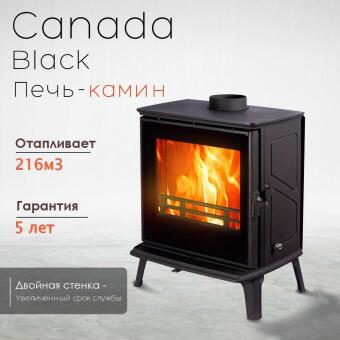 Чугунная печь Canada Black в Воронеже