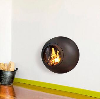 Пристенный дровяной камин Emifocus Porthole со стеклом в Воронеже