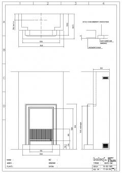 Чертеж для 841T OM1 Showroom