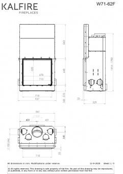 Чертеж для Kalfire W71/62F
