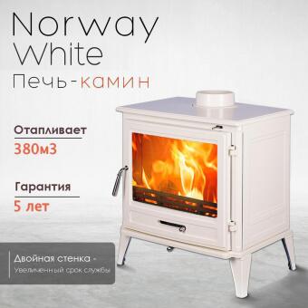 Чугунная печь Norway White в Воронеже