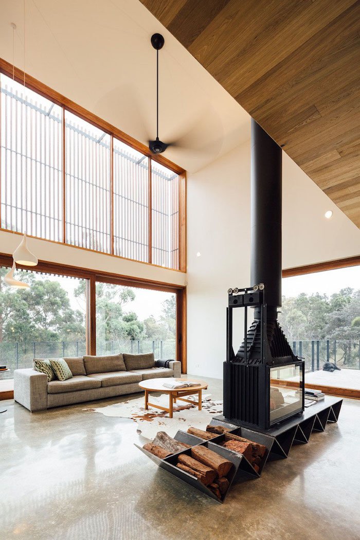 каминная топка без облицовки
